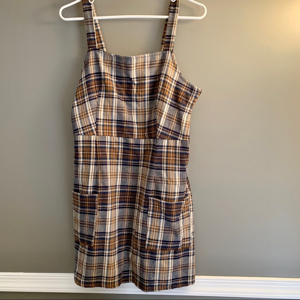 Plaid American Eagle Mini Dress
